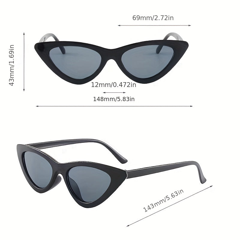 Retro Cat Eye Sunglasses Tortoiseshell UV400 Sun Shades