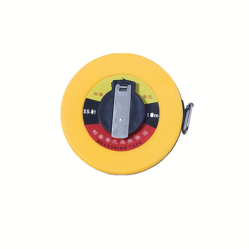 Handheld Fibre Tape Measure 10M 30M Flexible Measuring Flat Tape