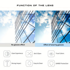 Men's Aviator Polarized Sunglasses UV Protection
