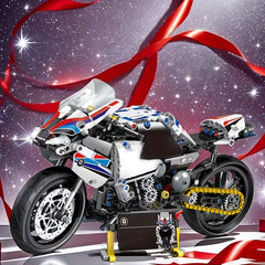 2000pcs Racing Motorcycle Building Blocks for Adult Collectors