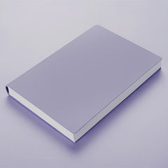 Pink Purple Student Notebook Diary Planner 148 Sheets Soft Leatherette Notepad