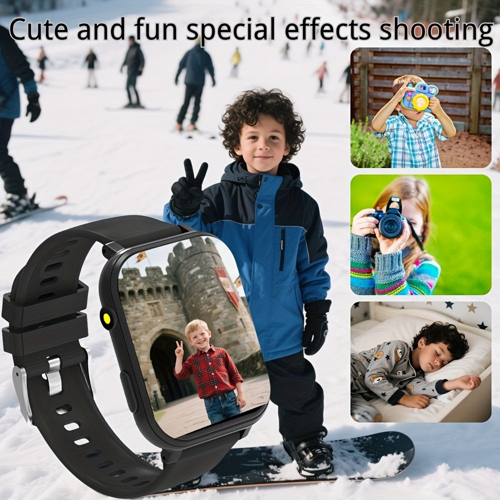 Kids Smart Game Watch with 12 Games Alarm Clock Touch Screen USB Charging