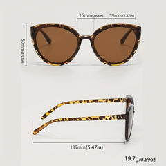 Cat Eye Sunglasses UV400 Sun Shades Glasses For Driving Vacation