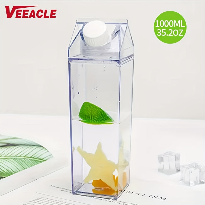 Portable Leakproof Milk Bottle with Cow Pattern