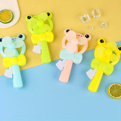 Kids Mini Handheld Fan Cartoon Toy Small Gift Random