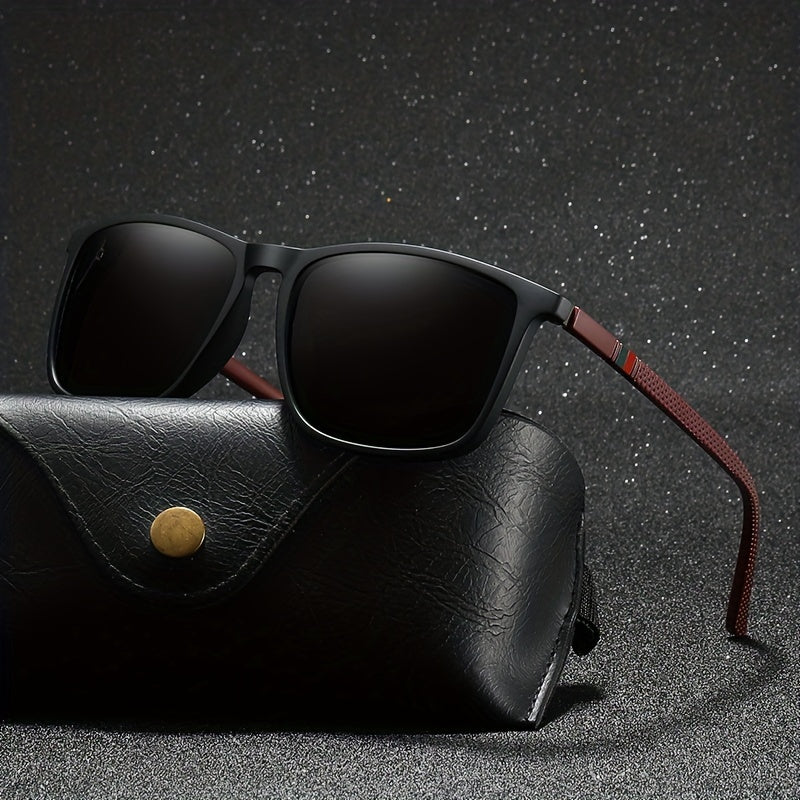 Square Polarized Sunglasses Lightproof UV400