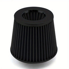 High Flow 76mm Sports Racing Car Tuning Cold Mushroom Head 6 Inch Cone Airfilter