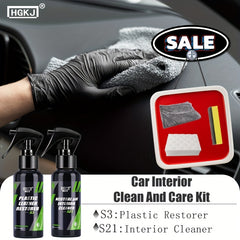 Car Interior Cleaning Kit 100ML - Refurbishment Maintenance Spray