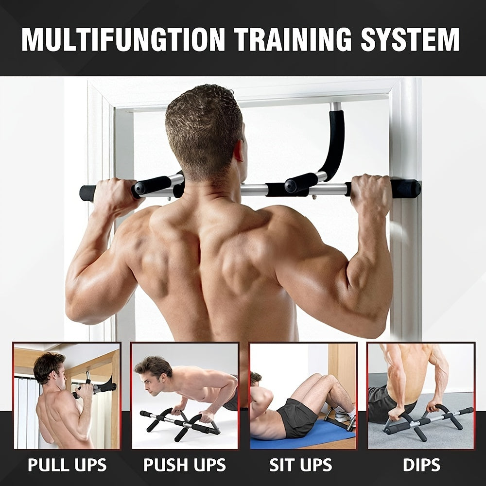 Pull Up Bar Door Rack Upper Body Trainer - Multifunctional Muscle Training