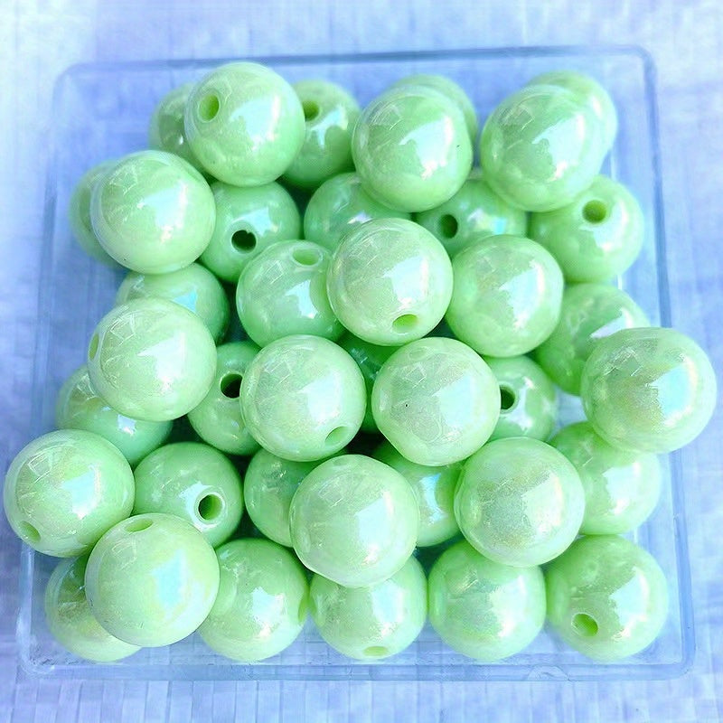8mm Candy Acrylic Round Beads Pastel for Jewelry Making DIY Crafts