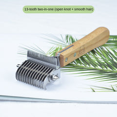 3-in-1 Pet Knotting Comb for Dogs and Cats