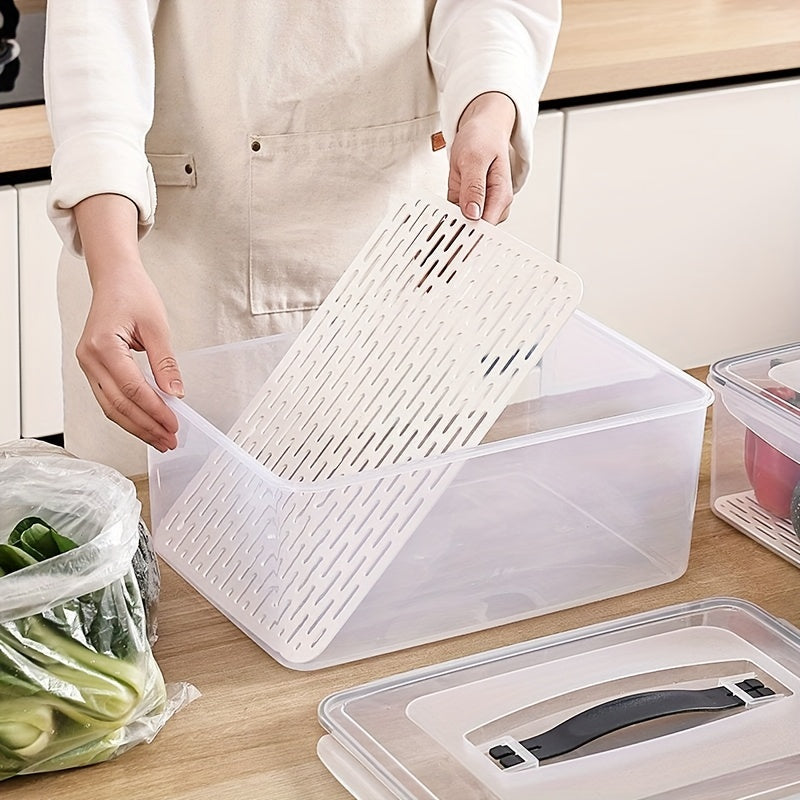 Large Capacity Drain Sealing Box with Lids & Removable Tray