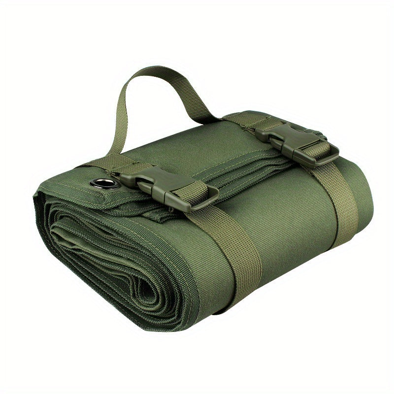 Portable Mat Canvas Accessory Outdoor Roll Up Pad