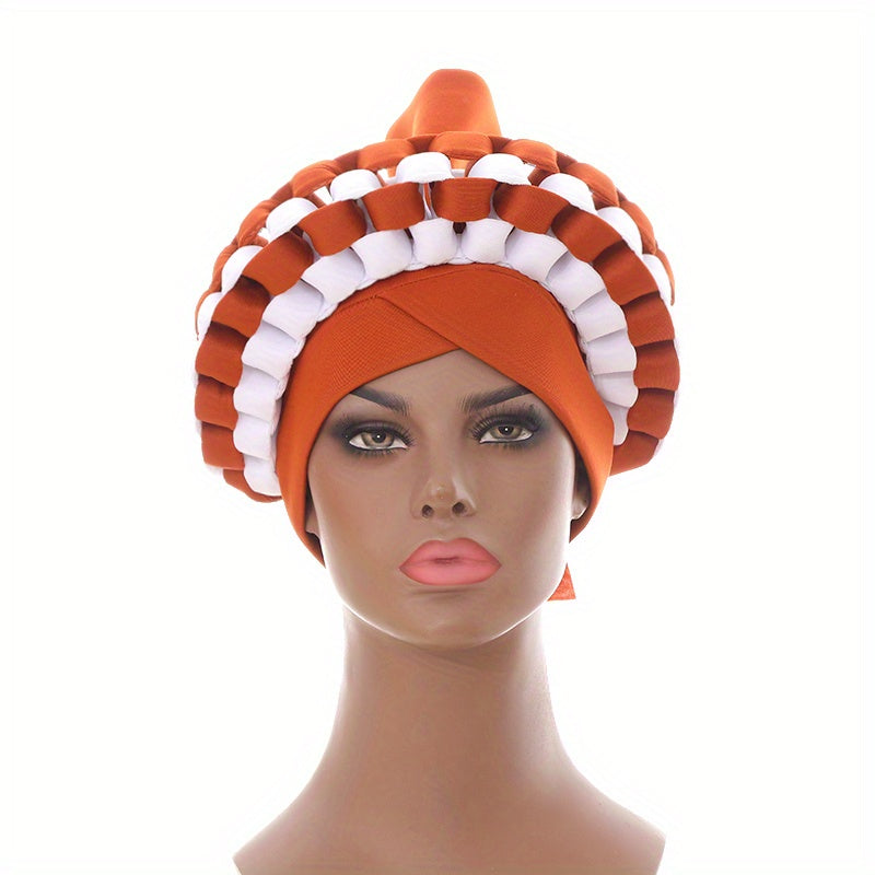 Brown Turbans For Women Headwraps Hood Cover Inner Hijab Cap