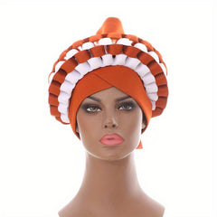 Brown Turbans For Women Headwraps Hood Cover Inner Hijab Cap