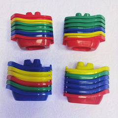 6pcs Baby Shower Toys Submarine Floating Bath Boat Toys