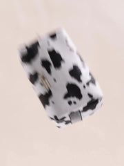 Milk Pattern Portable Makeup Bag