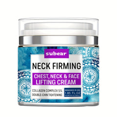 Neck Firming Cream Double Chin Reducer Retinol Collagen Hyaluronic Acid