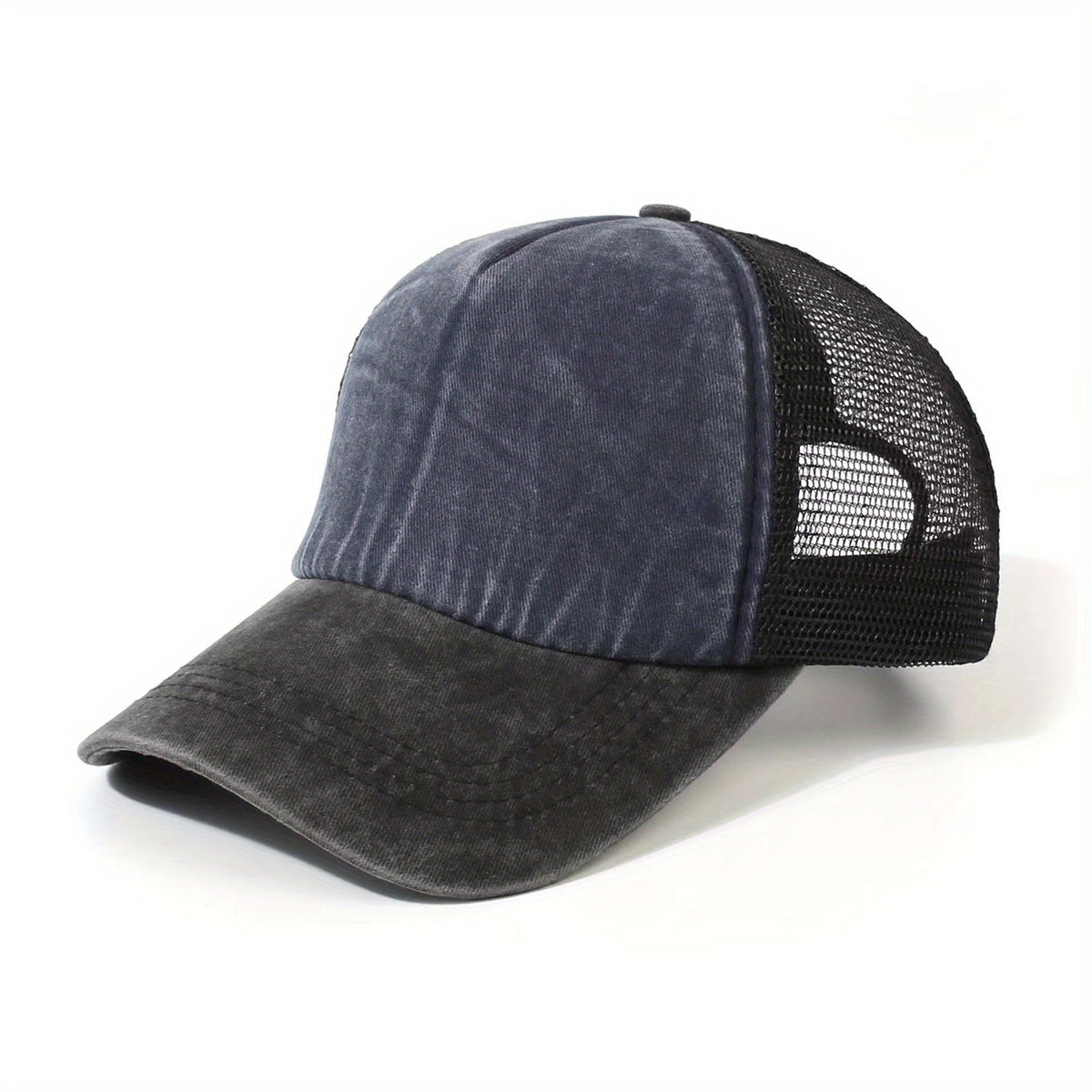 Washed Cowboy Baseball Cap for Spring and Summer