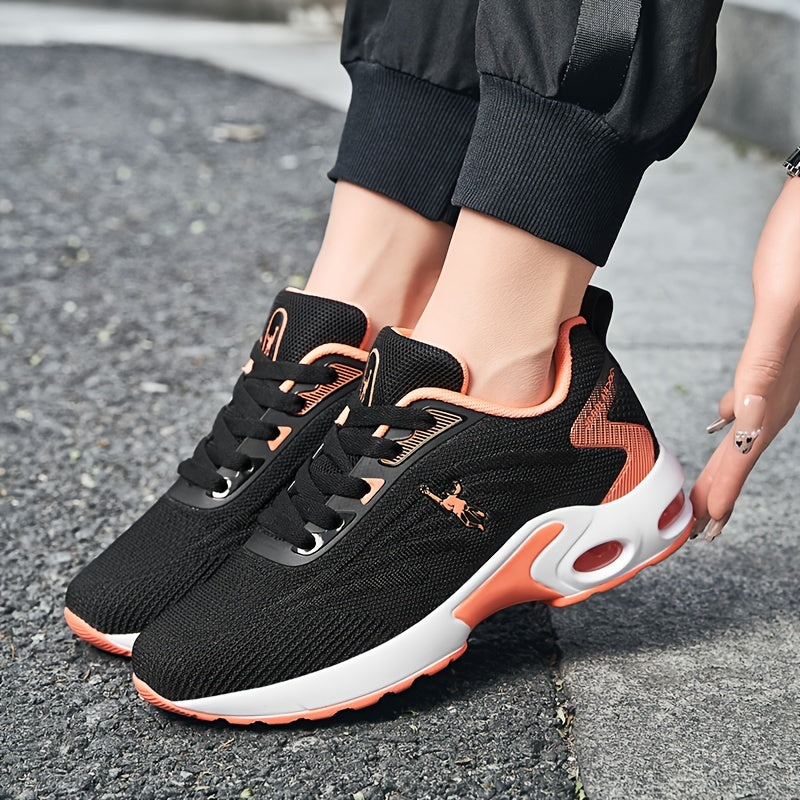 Women's Air Cushion Running Shoes Non slip Shock Absorption Mesh Sneakers