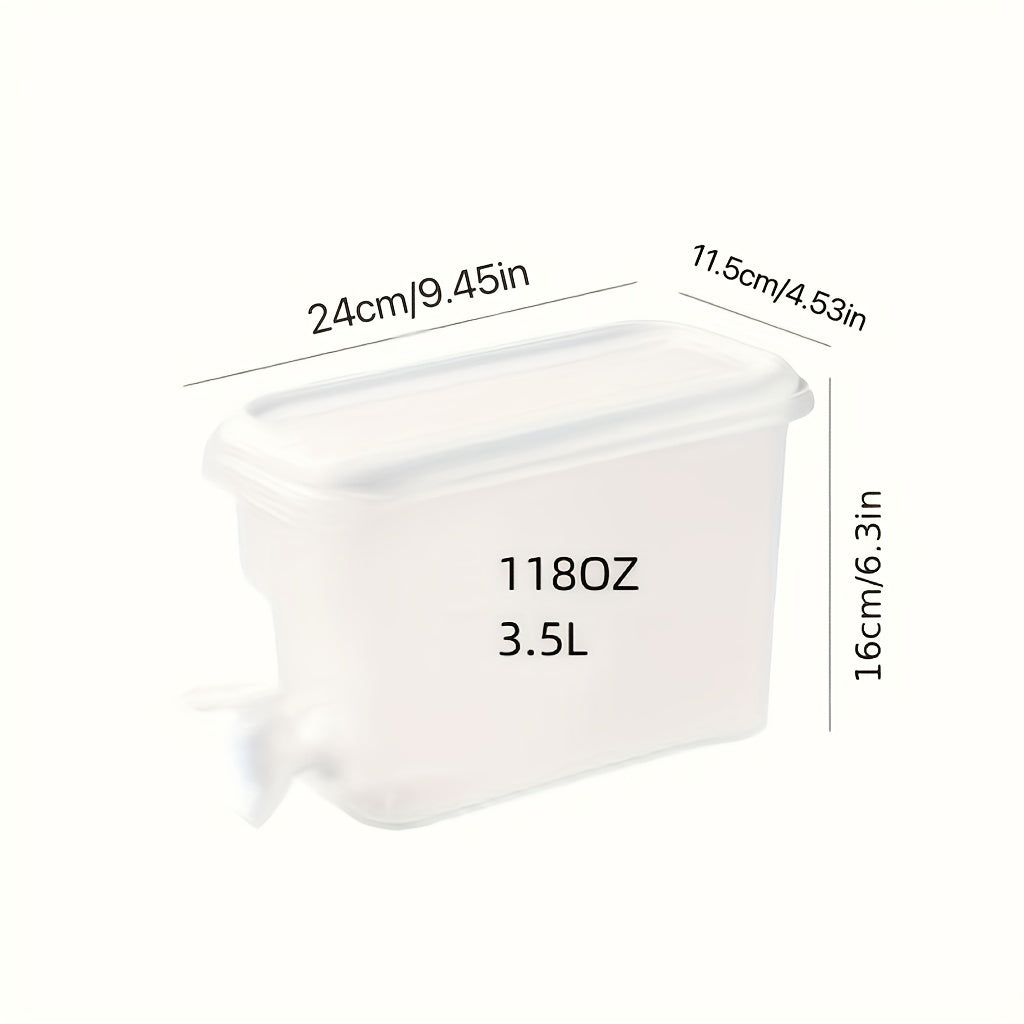 Beverage Dispenser 3.5L Heavy Duty Clear Water Dispenser for Parties