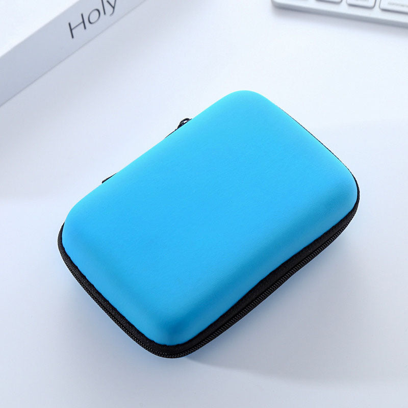 Portable Data Cable & Earphone Storage Bag