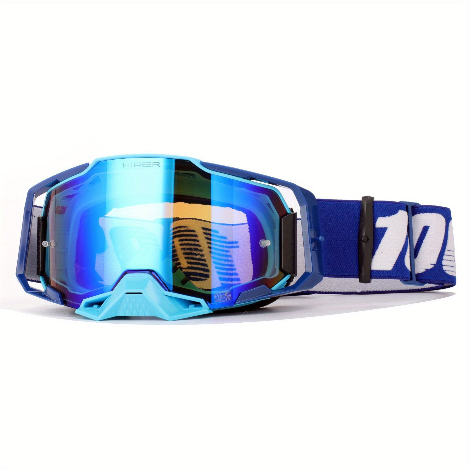 Off Road Motocross Goggles Anti Fog Lens for Skiing Cycling Dirt Biking