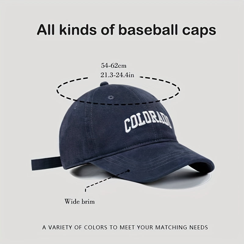 Vintage YORK Embroidered Cotton Baseball Cap