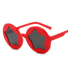 Kids Round Frame Star Sunglasses for Outdoor