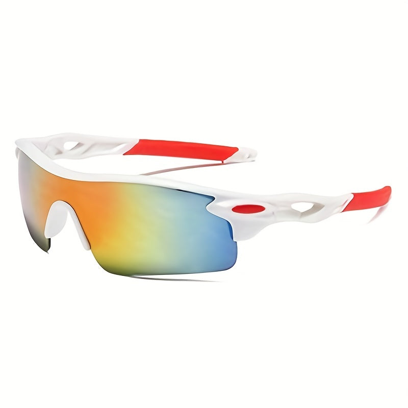 Men's Colorful Sunglasses for Outdoor Cycling PC Sports Glasses