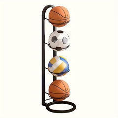 Ball Storage Rack Basketball Display Stand Portable Outdoor Ball Stand Holder
