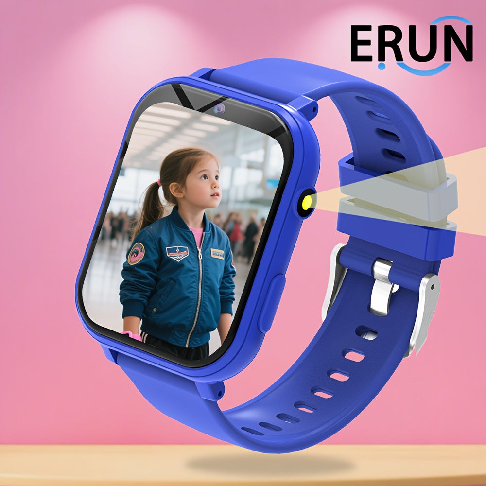 Kids Smart Game Watch with 12 Games Alarm Clock Touch Screen USB Charging