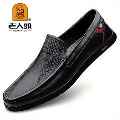 Men's Comfy Slip-On Moc Toe Loafers - Spring/Summer Shoes