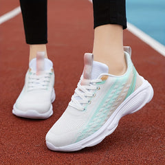 Women's Gradient Running Shoes Soft Comfortable Wear Resistant Non Slip Sneakers