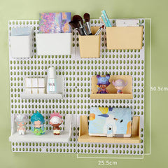 Hole Wall Hanging Storage Rack Household Perforated Board Wall Storage Rack