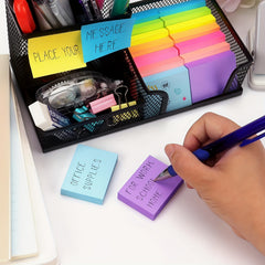 800 Sheets Sticky Notes Bright Colors Recyclable Self Stick Pads
