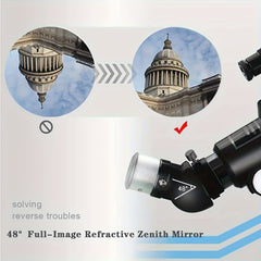 120x Astronomical Monocular Telescope for Outdoor Observation