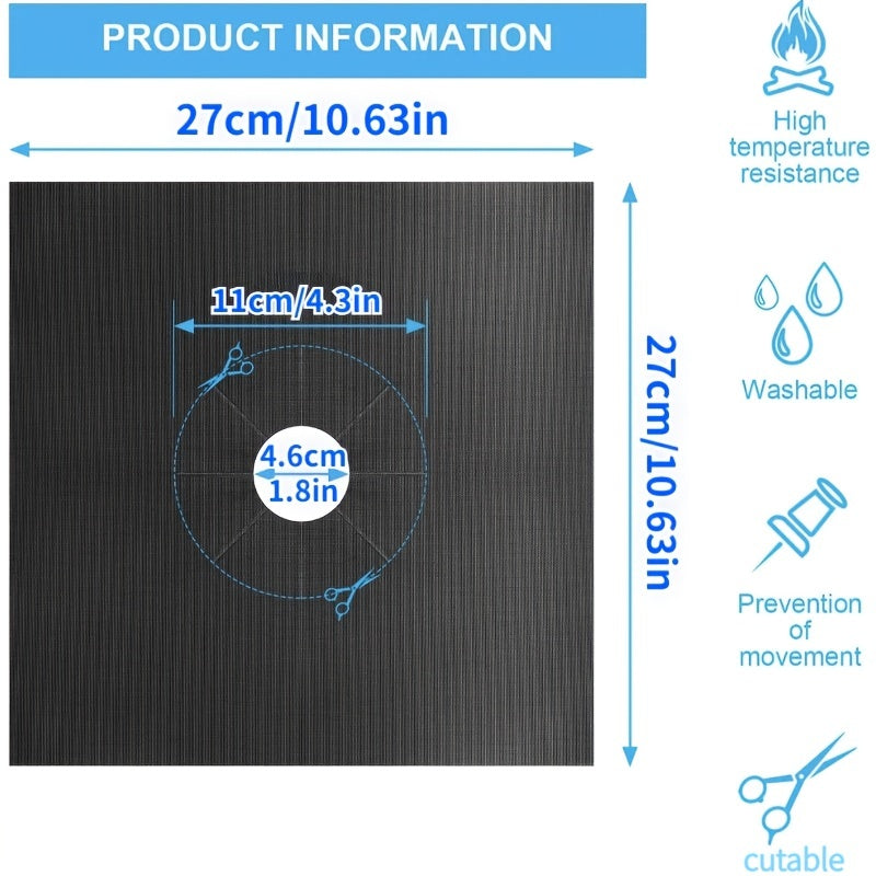 4pcs Stove Surface Protection Pad Stovetop Burner Cover