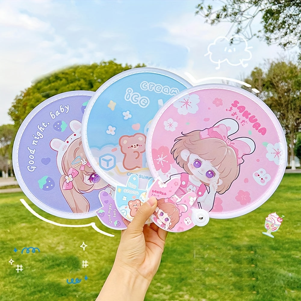 Mini Cloth Face Portable Fan Student