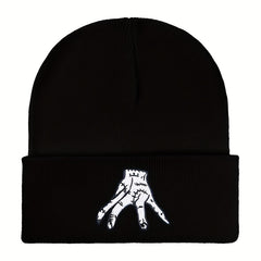 Embroidered Beanie Hat for Men & Women