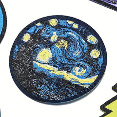 15pcs Assorted Embroidered Iron Patches Applique Clothes Dress Plant