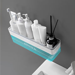 Wall Mounted Hanging Shelves Bathroom Storage Organizer