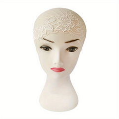 Thin Lace Inner Cap Breathable Hair Net Hat Elastic Turban