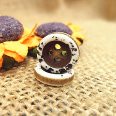 10PCS Resin Four eye Shirt Button 396