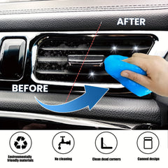 2 Bottles Car Cleaning Soft Adhesive for Air Vent and Keyboard