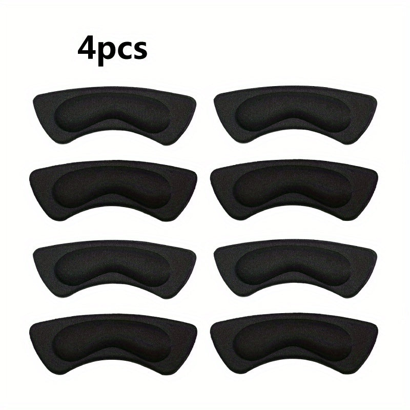 4pcs Heel Sticker Anti Grinding High Heel Shoes Pad Thickened Shoes B