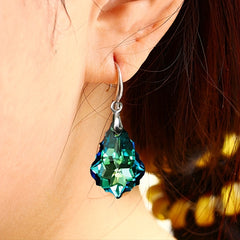 Droplet Rhinestone Earrings Men's Casual Jewelry Gift