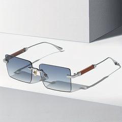 Men's Rimless Sports Sunglasses UV Protection