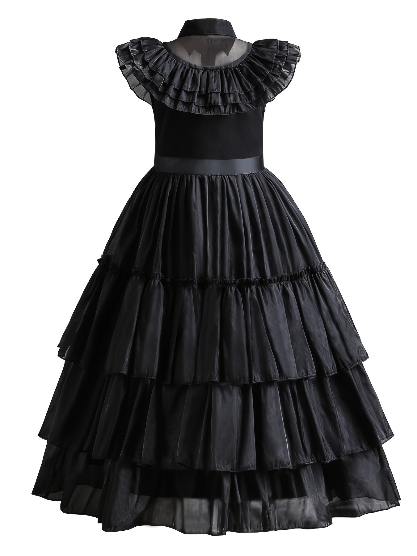 Girl's Layered Mesh Dress Cosplay Costume for Halloween