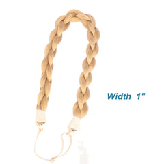 Synthetic Hair Braided Headband Chunky Braids Stretch Hairpiece